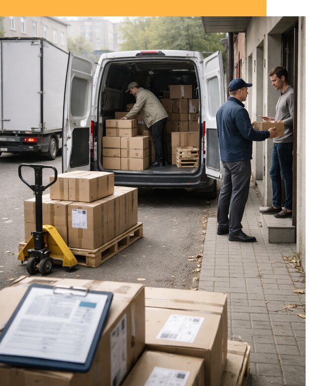 Доставка грузов от двери до двери с таможней от 45522 руб.