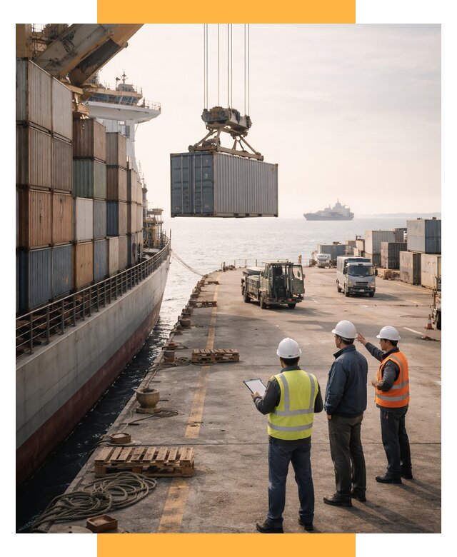 Морские перевозки грузов по миру от 45522 р. | СетСервис-Брн