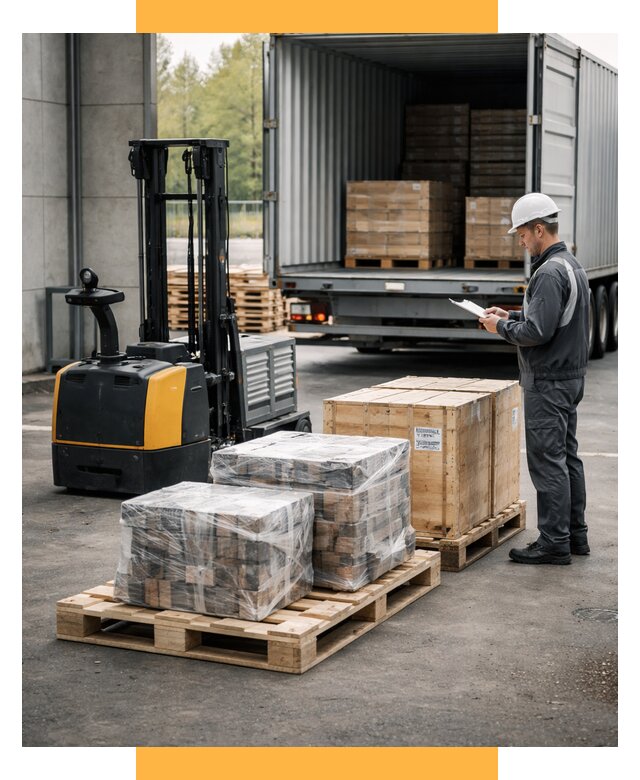 Доставка оборудования из Европы под ключ от 45522 р. | СетСервис-Брн