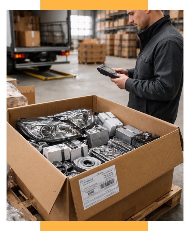 Доставка автозапчастей из Европы под ключ от 12645 р. | СетСервис-Брн