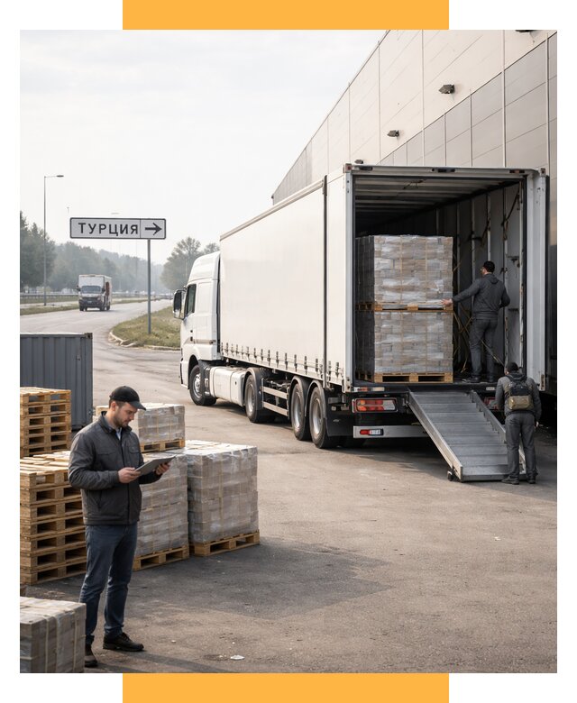 Автоперевозки и доставка фурой из Турции от 121392 р. | СетСервис-Брн
