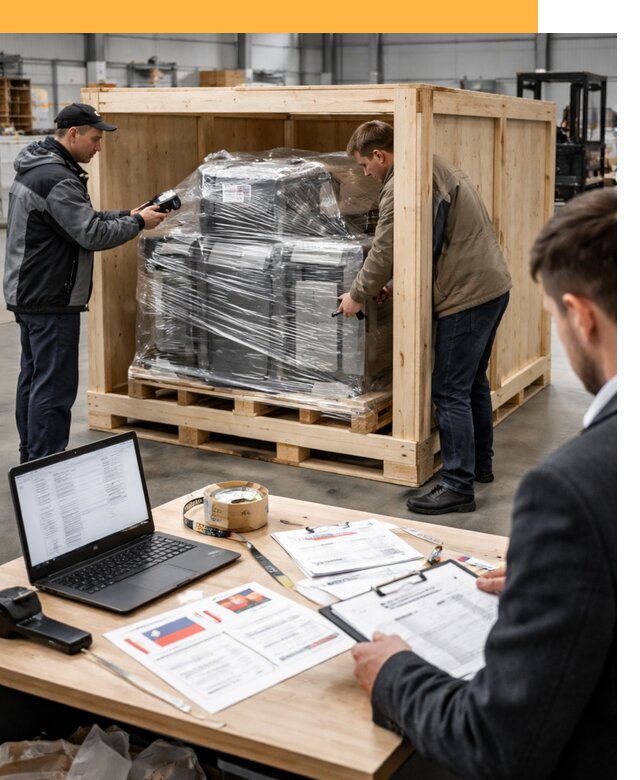 Доставка промышленного оборудования из США от 65754 руб