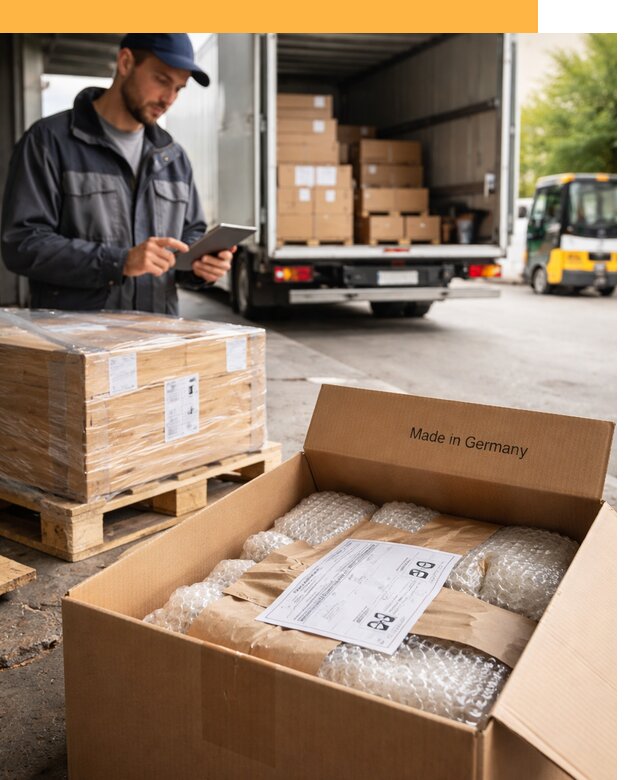 Доставка грузов из Германии от 45522 руб с таможенным оформлением