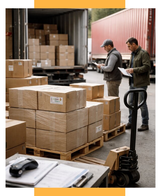 Доставка грузов из Италии в Россию от 18209 р. СетСервис-Брн