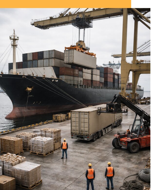 Морские перевозки из Индии: доставка FCL/LCL, таможня от 121392