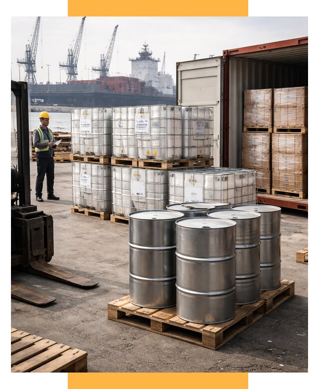 Доставка химического сырья из Индии от 252900 р. | СетСервис-Брн