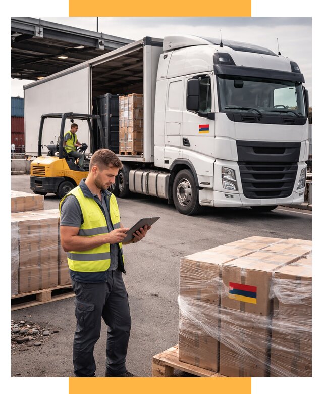 Автоперевозки из Армении от 96102 р. — услуги СетСервис-Брн