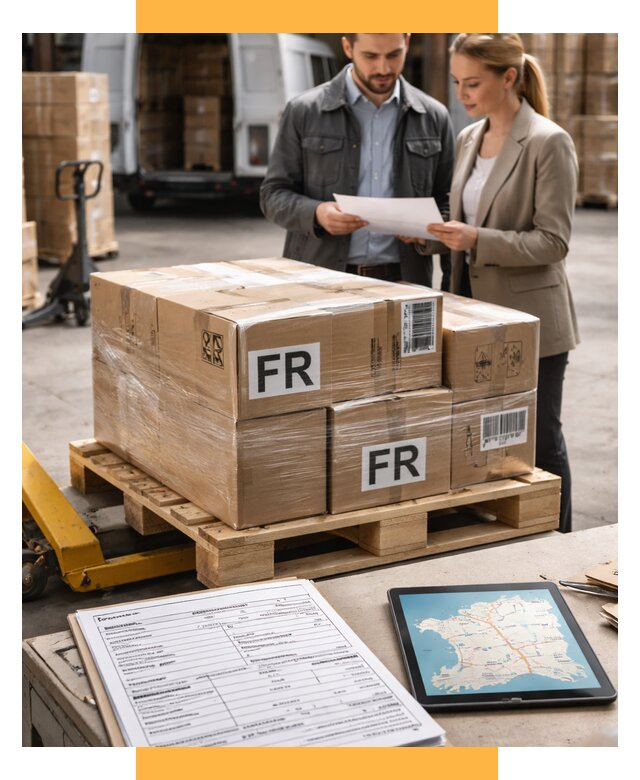 Доставка грузов в Францию от 25290 р., логистика СетСервис-Брн