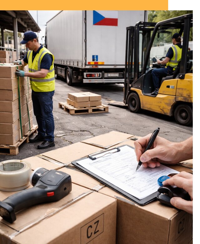 Доставка грузов в Чехию от 35406 руб, международные перевозки