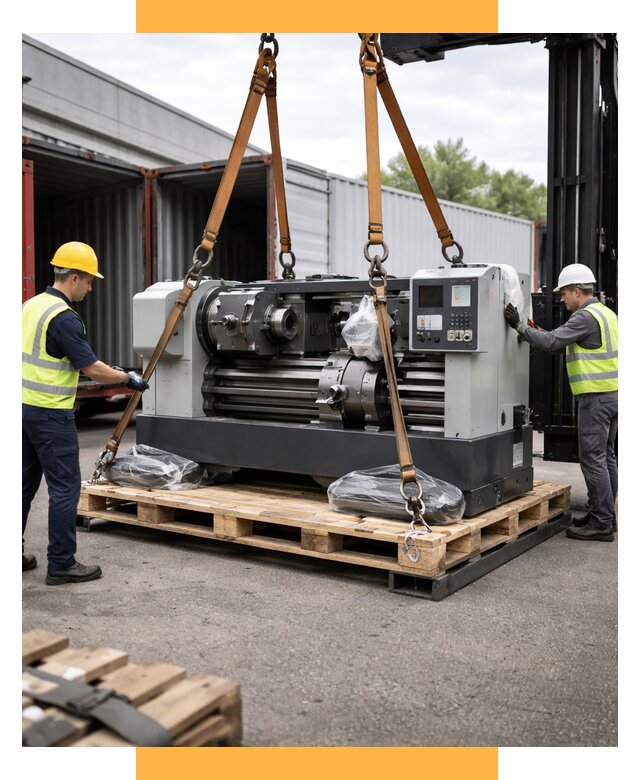 Перевозка станков и таможня от 60696 р. | СетСервис-Брн логистика