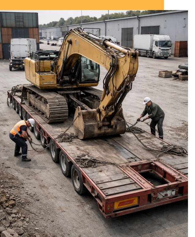 Перевозка спецтехники по России и миру от 45522 руб