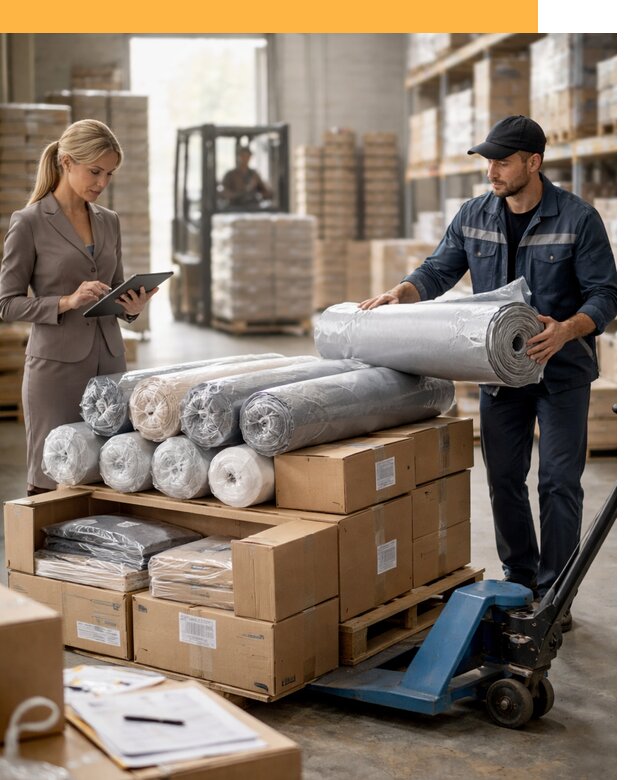 Перевозка текстиля по миру от 15174 руб. с таможней и страхованием