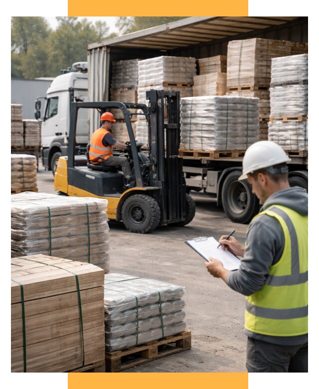 Перевозка строительных материалов от 5564 р. | СетСервис-Брн