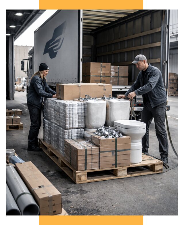 Перевозка сантехники под ключ от 1821 р. | СетСервис-Брн