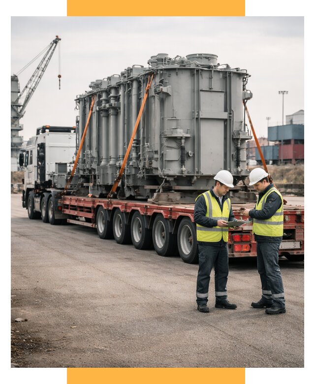 Перевозка негабаритных грузов под ключ от 121392 р., СетСервис-Брн