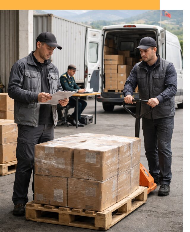 Доставка грузов через Армению, быстрая таможенная очистка от 25290