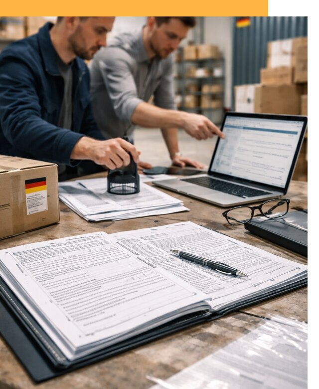 Таможенное оформление грузов из Германии от 9104 руб.