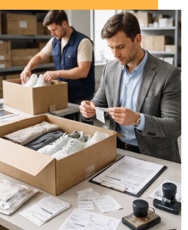 Таможенное оформление одежды и обуви по выгодной цене от 6575 руб