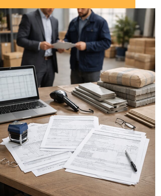 Таможенное оформление строительных материалов от 8599 руб.