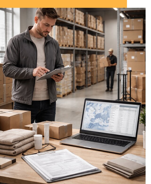 Закупка товаров в Европе под ключ: доставка, таможня от 7587 руб