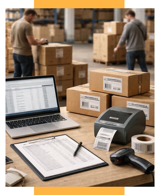 Маркировка импортных товаров от 4552 р. под ключ, СетСервис-Брн