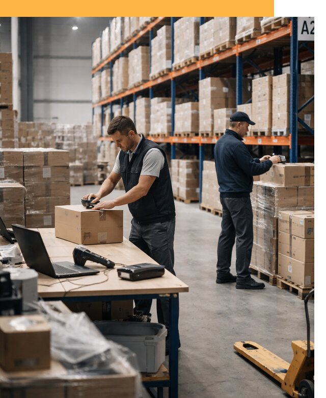 Склад консолидации в Европе: хранение, сортировка от 6575